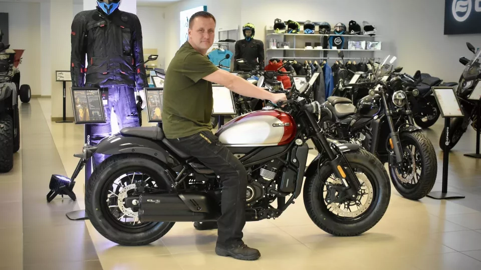 Po 20 letech vyhrál v soutěži nový motocykl. Všechny motorky mi plní sny, říká