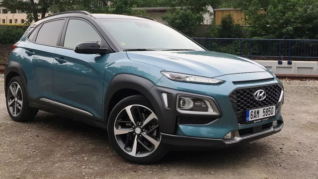 Hyundai Kona 1.6 T-GDI 177 4x4: trefa to černého