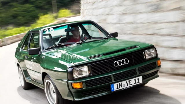 Čtyři kruhy, čtyři poháněná kola: Audi oslavuje 40 let pohonu všech kol quattro