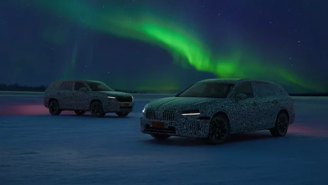 Jak se testuje odolnost nové generace Škodovek? No přeci za polárním kruhem.