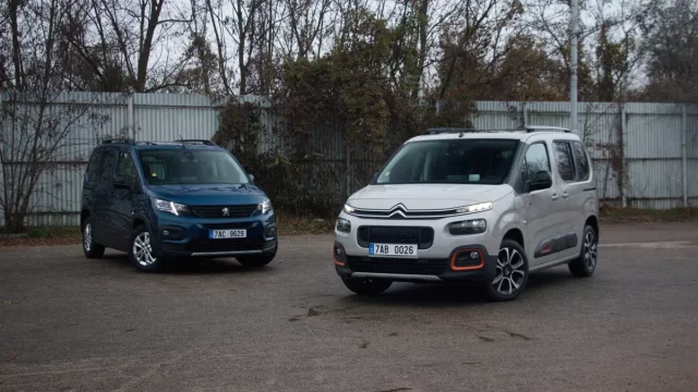 Citroën Berlingo XTR &amp; Peugeot Rifter GT Line 1.5 BlueHDi: Jednovaječná dvojčata