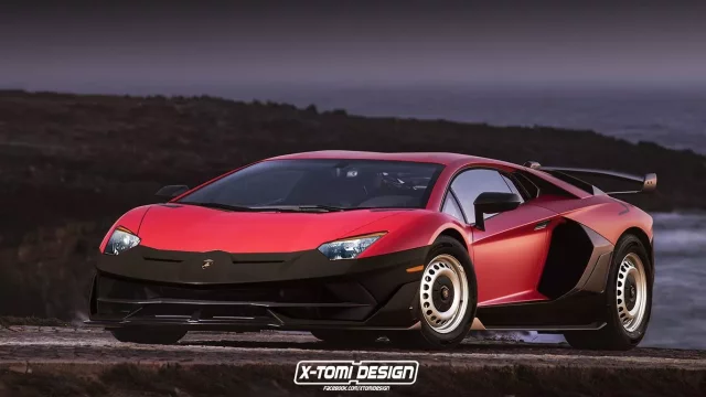 Lamborghini Aventador SVJ. J jako Junior