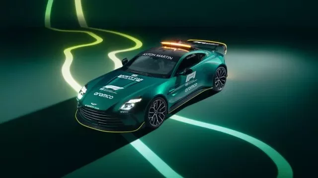 Vantage: Nejrychlejší perla Aston Martinu opět pohlídá bezpečnost na okruzích formule 1