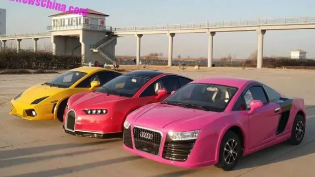 Čínané nabízejí Bugatti, Lamborghini a Audi za zlomek ceny, má to ale háček