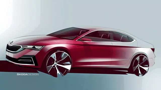 Škoda ukázala skici nové generace Octavie. Do představení zbývá už jen pár dnů!