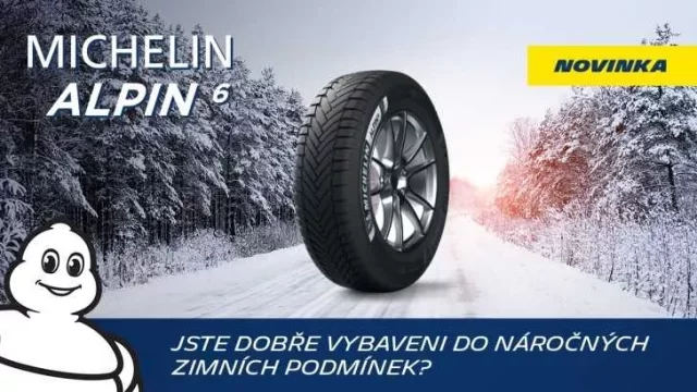 Nová inovativní zimní pneumatika MICHELIN ALPIN 6
