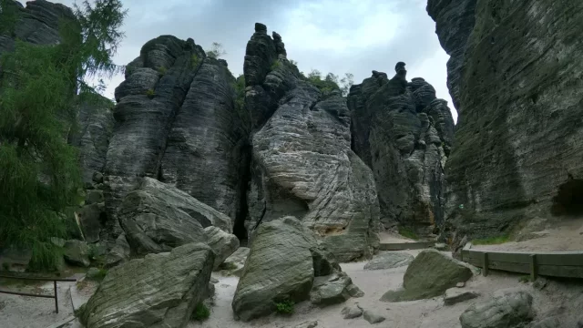 Tiské stěny v regionu Labské pískovce