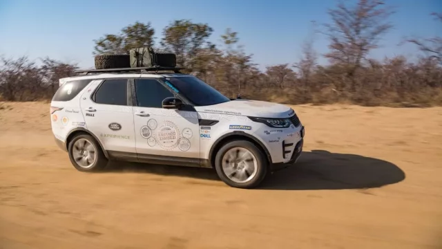 Land Rover Experience Tour vyrazí do národního parku Kavango-Zambezi na pneumatikách Goodyear