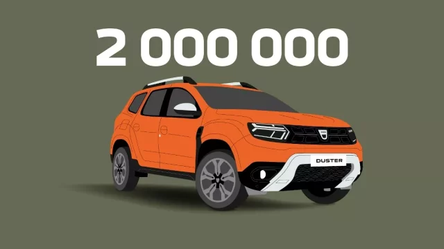 Dacia slaví pohádkový úspěch: 2 000 000 prodaných Dusterů
