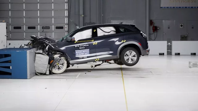 Vodíkový Hyundai Nexo absolvoval nárazové zkoušky. Odvezl si skvělý výsledek