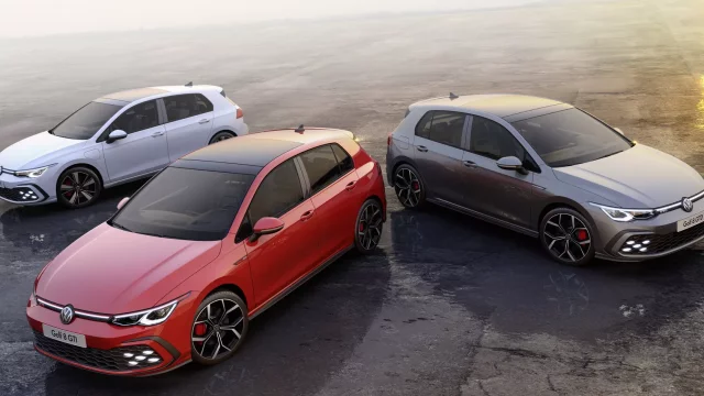 VW představuje tři verze ostrého Golfu, nové GTI, GTE a GTD
