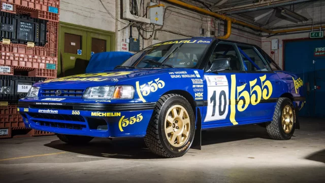 Subaru Legacy ze sbírky Richarda Burnse jde do aukce