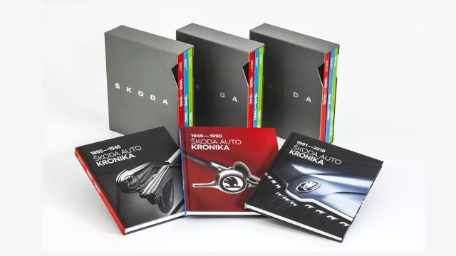 Škoda vydává trojdílnou kroniku o svojí bohaté historii