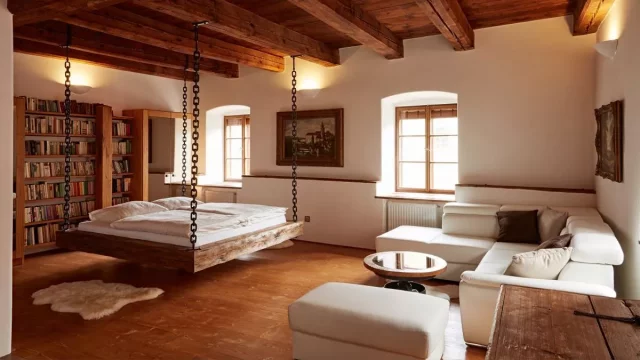 Luxusní nocleh s dotykem historie? Starobylý mlýn v srdci Českého Krumlova