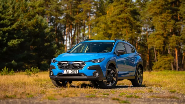 Subaru Crosstrek je zvenku drsné SUV, uvnitř ale pro klidné povahy