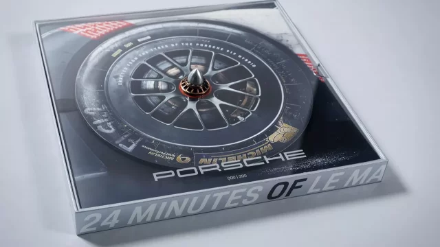 Porsche rozemlelo staré pneumatiky a udělalo z nich vinylové desky