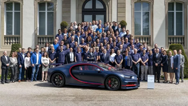 Bugatti vyrobilo Chiron s pořadovým číslem 100