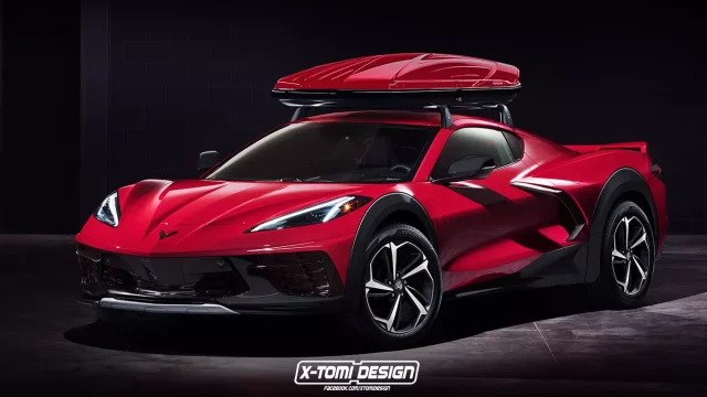Chevrolet Corvette 4x4: Nový Stingray jako oplastovaný sporťák do terénu