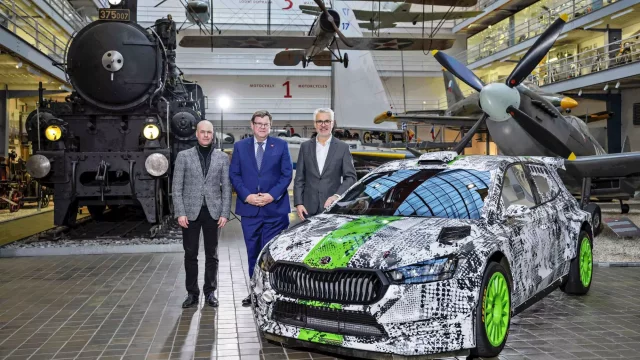 Prototyp Škoda Fabia RS Rally2 si můžete prohlédnout v Národním technickém muzeu