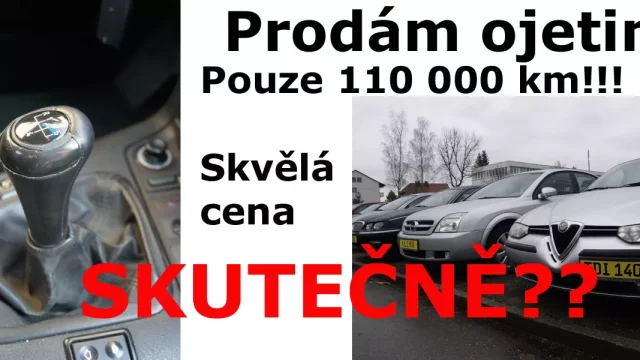 Policie vyrazila do boje s přetáčeči tachometrů