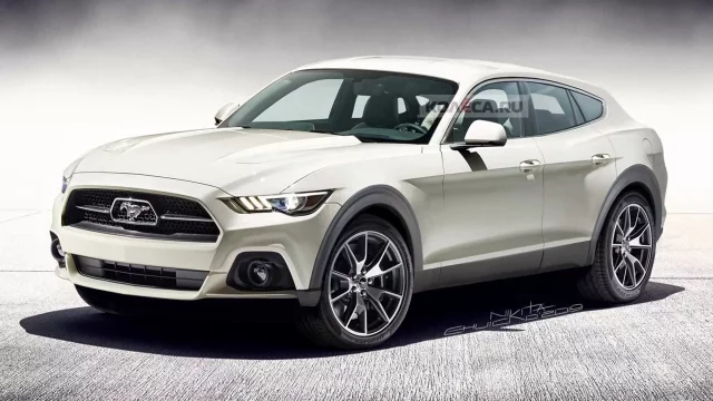 Ford Mustang jako obtloustlé SUV? Chystá se elektrický crossover inspirovaný legendárním muscle-carem