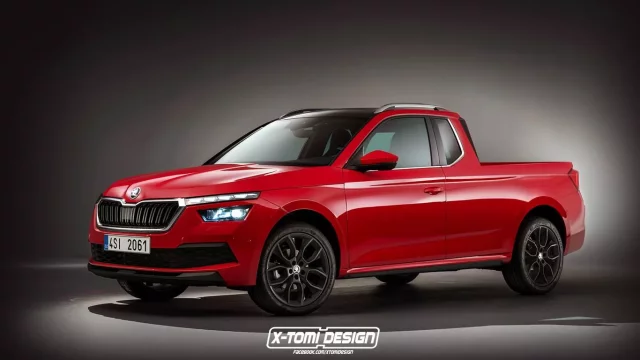 Škoda Kamiq ve verzi pick-up je zajímavý nástupce Felicie Fun