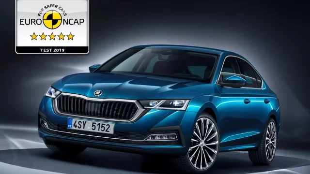 Škoda Octavia získala 5 hvězd v nárazových testech Euro NCAP