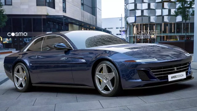 Ferrari 412 od Ares Design oživuje hrany a mrkačky 80. let