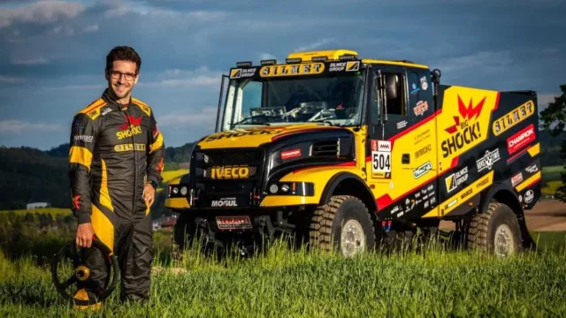 Martin Macík má nový kamion pro Dakar 2020. Jmenuje se Karel