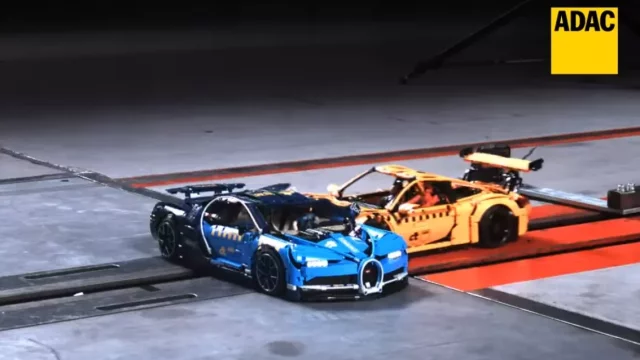 Bugatti Chiron se srazilo s Porsche. Škody se vyšplhaly na tisíce