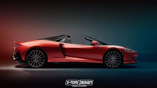 McLaren GT se ukazuje nahoře bez