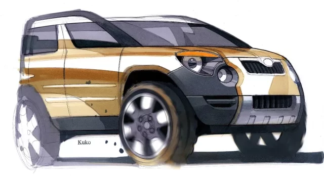 Škoda Yeti je zakladatelem rodu českých SUV. Připomeňte si úžasné koncepty