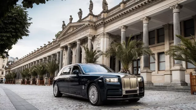 Nejhonosnější limuzína světa se představila Evropě, výrobce si pro to vybral Karlovy Vary