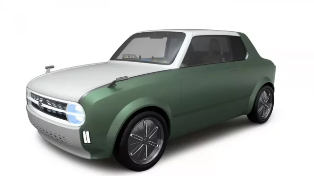 Suzuki Waku SPO je kupé, které se stisknutím tlačítka změní v kombík