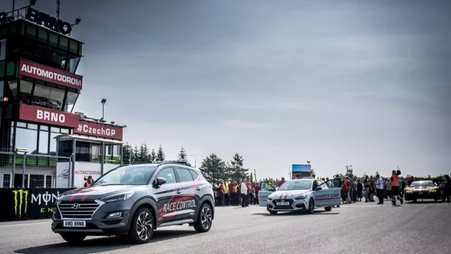 Hyundai Tucson doplnil vozový park Masarykova okruhu