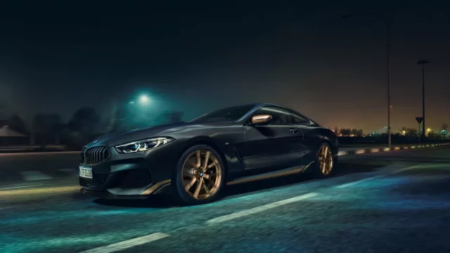 BMW 8 Coupé přijíždí ve speciální černo-zlaté edici Golden Thunder