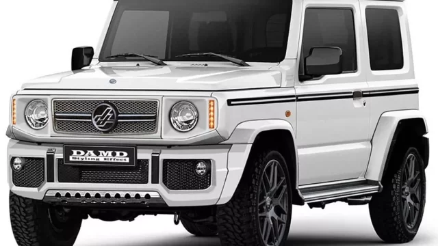 Suzuki Jimny s tváří géčka nebo defíku? S bodykitem od DAMD hračka.