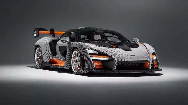 McLaren Senna vznikl z Lega v životní velikosti