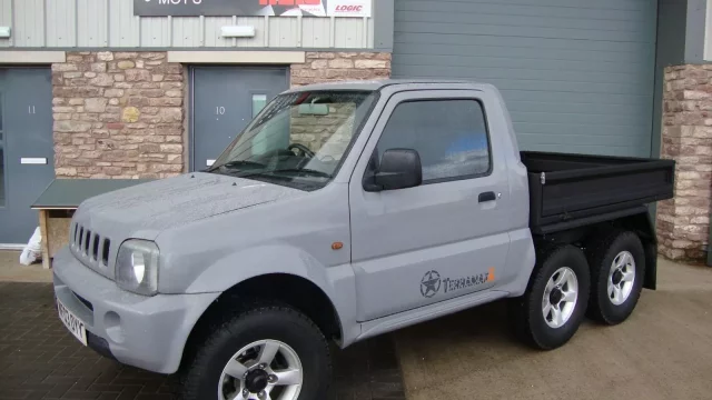 Suzuki Jimny Terramaxx 6x4 je ten nejroztomilejší šestikolový teréňáček