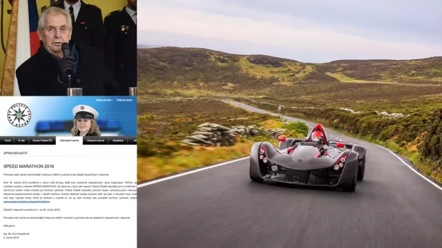 Rakovan: Speed Marathon 2018 se blíží, Policie opět nabádá občany k bonzování