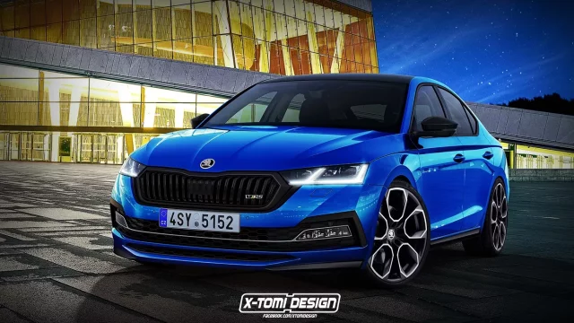 Nová Škoda Octavia RS dorazí příští rok. Podívejte se na možnou podobu