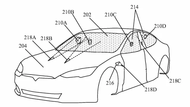 Tesla připravuje revoluci v čištění skel. Nechala si patentovat laserové stěrače
