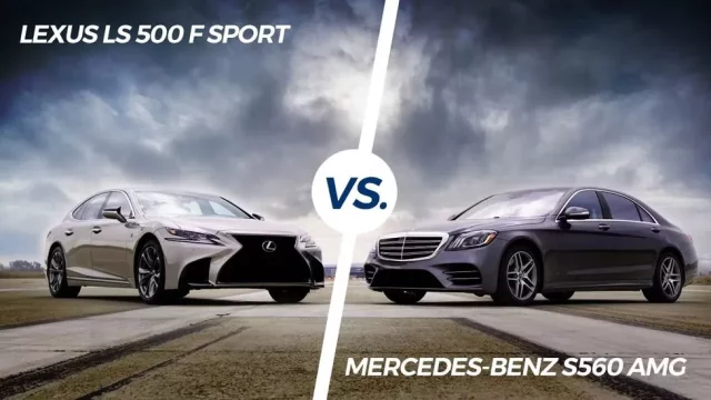 Lexus LS 500 F Sport vs. Mercedes-Benz S560 AMG: Je rychlejší šéf jakuzy, nebo německého podsvětí?