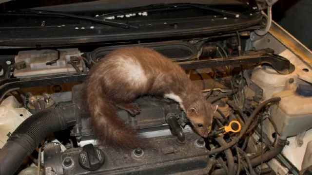 Jak vyhnat kuny z motorového prostoru? Jsou lepší plašičky, nebo pachové odpuzovače?