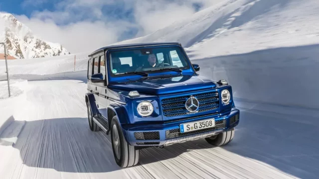 Mercedes-Benz třídy G je nyní dostupný s naftovým šestiválcem 350 d