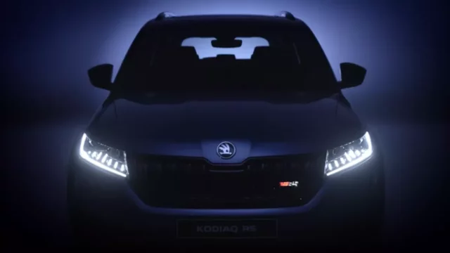 Škoda Kodiaq RS se odhaluje na prvním videu. Překvapí zajímavými detaily