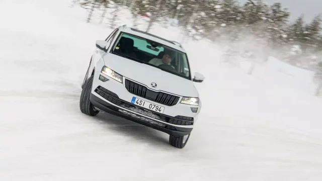 Němci otestovali zimní pneumatiky pro SUV. Poradí, které pořídit na Karoqa a spol.