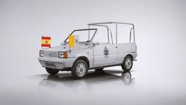 SEAT Panda Papamóvil: Znáte unikátní papežovo vozítko? Málem shořelo v muzeu!