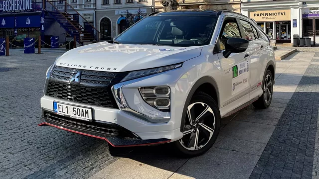 Mitsubishi Eclipse Cross zvítězil v Eco Energy Rally Bohemia 2021
