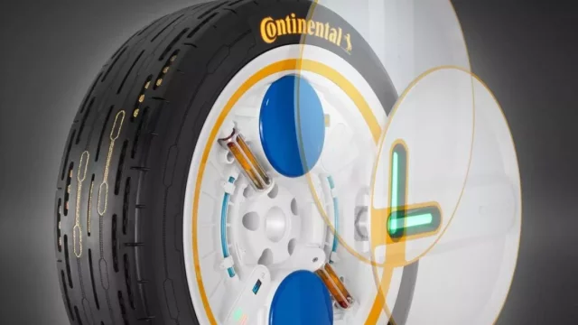 Pneumatika zítřka vysílá svůj stav a umí se sama dohustit